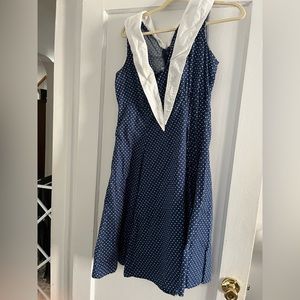 Size M vintage style sailor dress